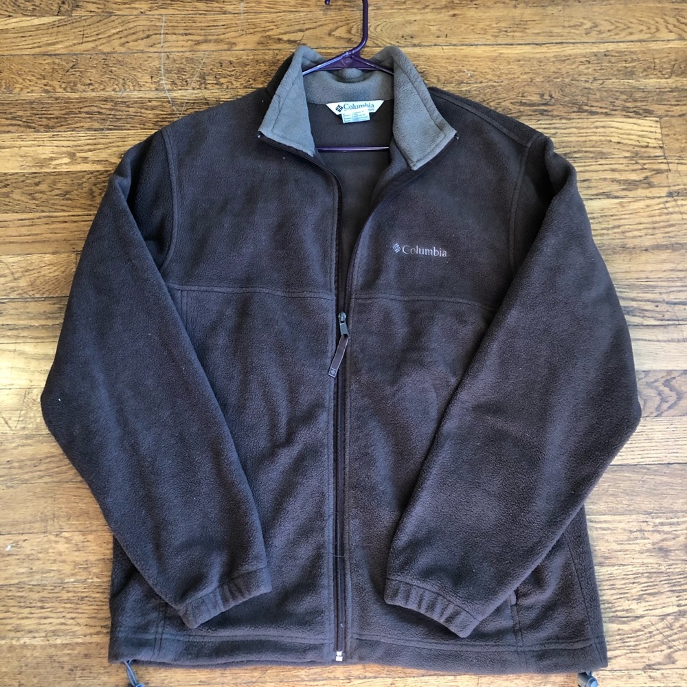 Men’s Large COLUMBIA zip up fleece